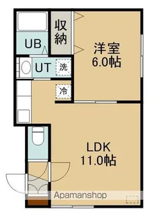 メイプルハイム【1階】の間取り